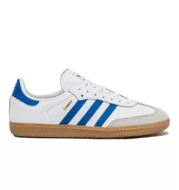 Adidas Scarpe Samba Og J Bianco E Blu JP5482