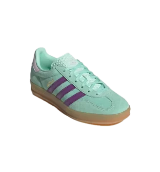 Adidas Scarpe Gazelle Indoor W Verde Acqua E Viola | Adidas | 