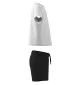 Adidas Tuta Infant Linear 160 Bianco E Nero | Adidas | 
