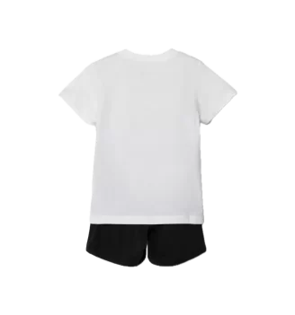 Adidas Tuta Infant Linear 160 Bianco E Nero | Adidas | 