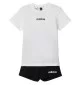 Adidas Tuta Infant Linear 160 Bianco E Nero JE1405 P25