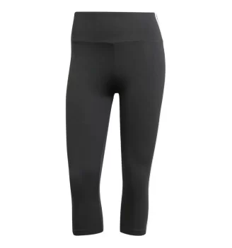 Adidas Leggings Adicolor 3-Stripes Capri Nero JD5019