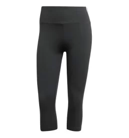 Adidas Leggings Adicolor 3-Stripes Capri Nero JD5019