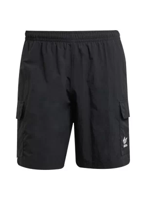 Adidas Pantaloncini Trefoil Essentials Woven Cargo Nero JD0406