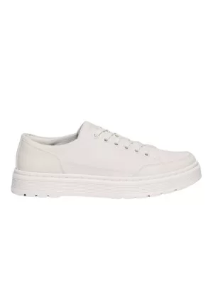 Dr. Martens Scarpe Brookline 6 Eye Canvas Bianco 40661100