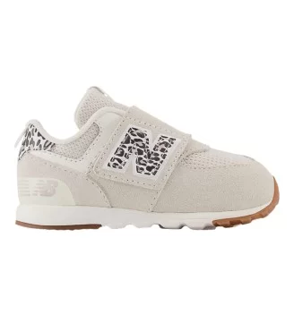 New Balance Scarpe 574 Hook & Loop Beige NW574AS1