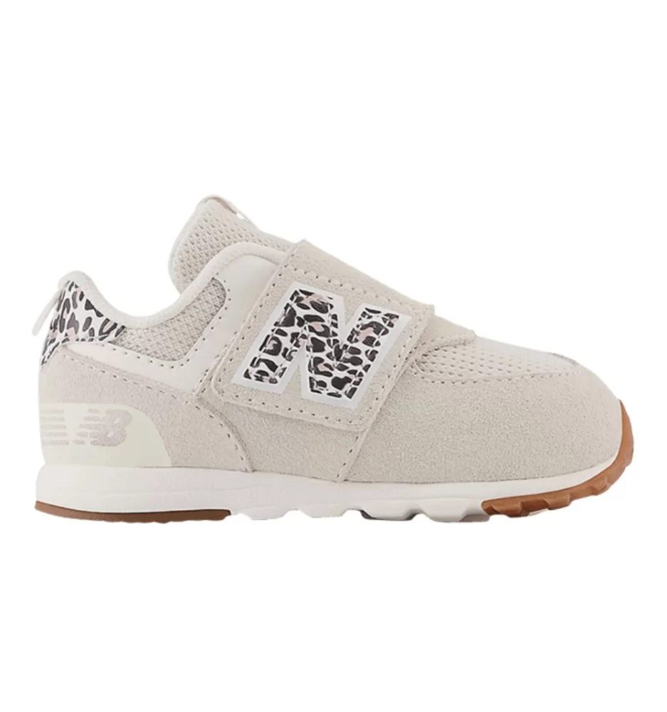 New Balance Scarpe 574 Hook & Loop Beige NW574AS1