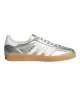 Adidas Scarpe Gazelle Indoor Argento E Bianco JR1206