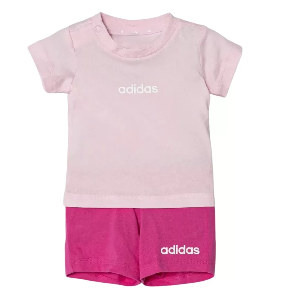 Adidas Tuta Lin 160 Infant Rosa JC9744