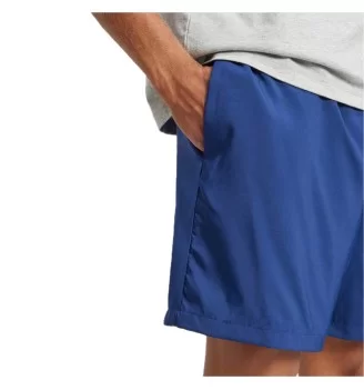 Adidas Pantaloncini Essentials Linear Chelsea Blu | Adidas | 