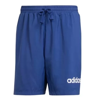 Adidas Pantaloncini Essentials Linear Chelsea Blu JE9017