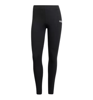 Adidas Leggings Essentials Linear Cotton Nero JG8621