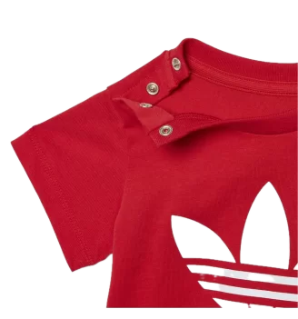 Adidas T-shirt Trefoil Infant Rosso | Adidas | 