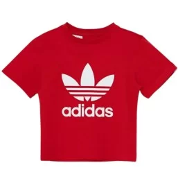 Adidas T-shirt Trefoil Infant Rosso IX5115
