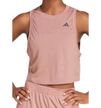 Adidas Canotta Boxy Essentials Rosa Argilla | Adidas | 