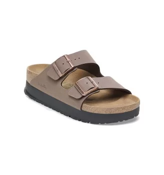 Birkenstock Arizona PAP Flex Platform Birko-Flor Mocha | Birkenstock | 