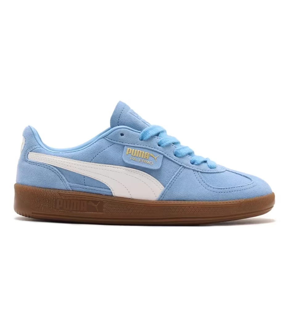 Puma Scarpe Palermo D Celeste E Bianco 396463-44 Puma Scarpe Palermo D Celeste E Bianco 396463-44
