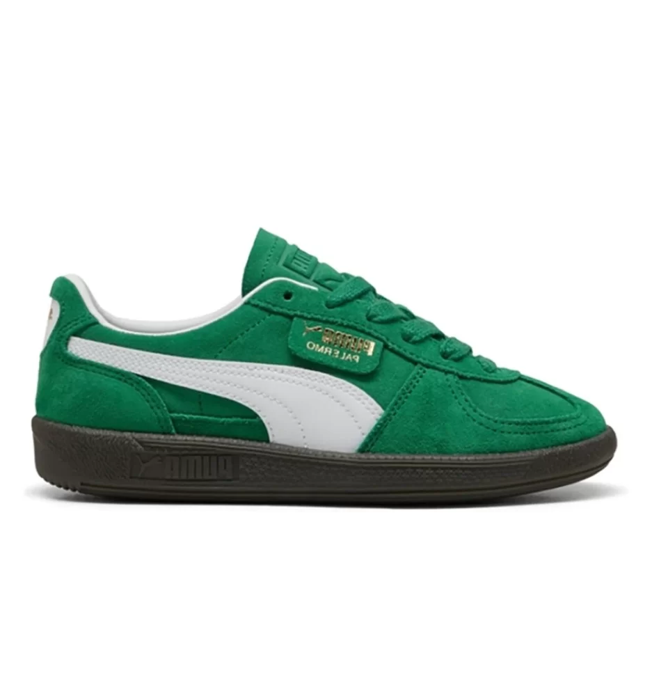 Puma Scarpe Palermo Jr Verde E Bianco 397271-30