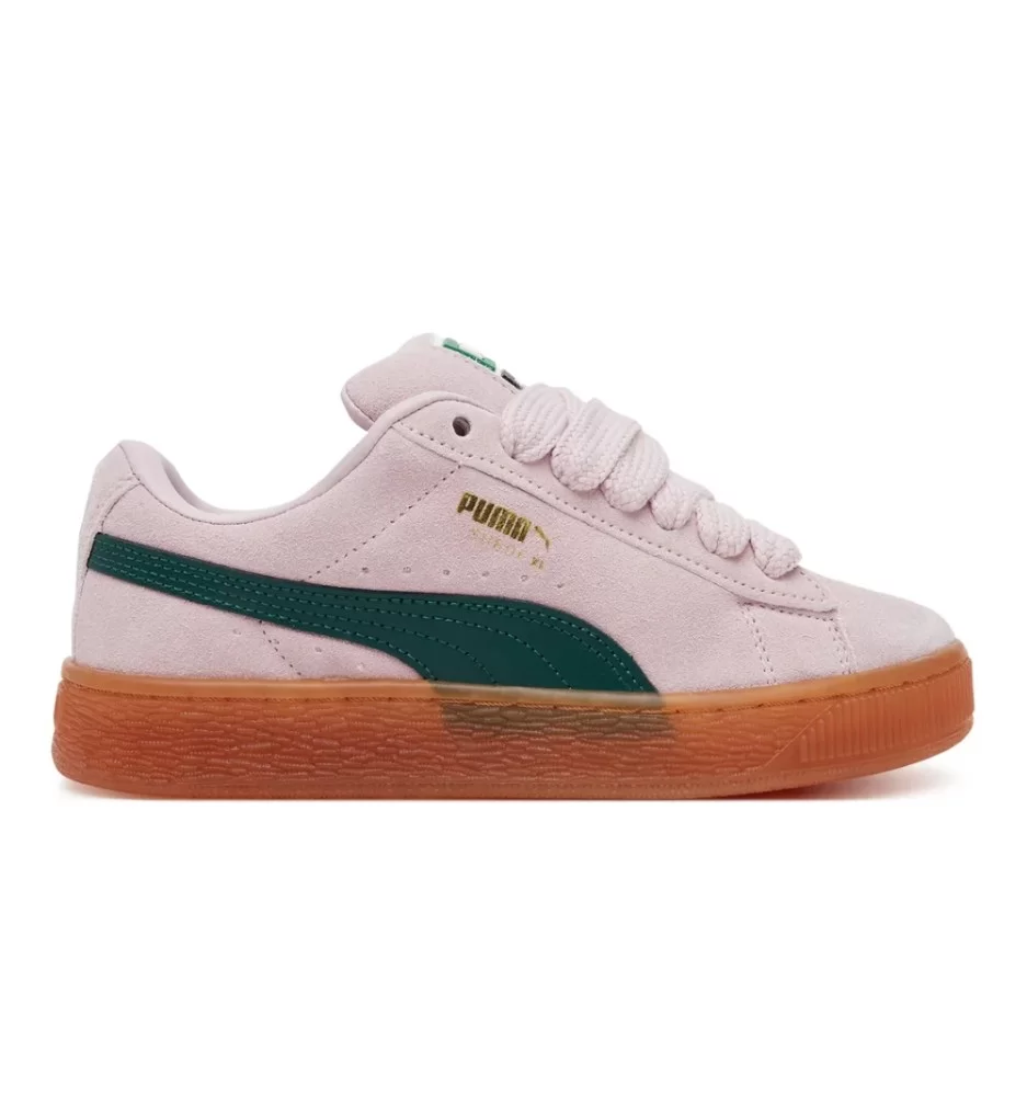 Puma Scarpe Suede XL Jr Rosa E Verde 396577-27