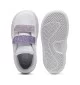 Puma Scarpe Smash 3.0 L Glitter Velcro V Inf Bianco E Viola | Puma | 