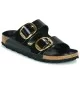 Birkenstock Arizona Big Buckle Natural Leather High Shine Black | Birkenstock | 