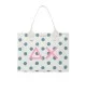 Sun68 Borsa Canvas Printed Big Bag Punti Bianco E Blu X35227 0180