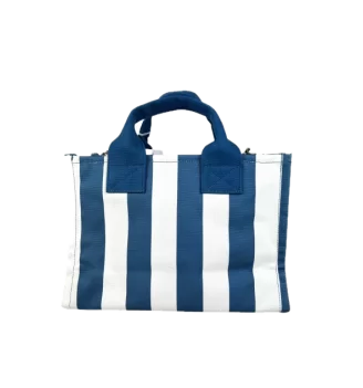 Sun68 Borsa Canvas Printed Bag Blu E Bianco | Sun68 | 