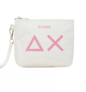 Sun68 Pochette Canvas Bianco X35211 01