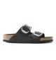 Birkenstock Sandali Arizona Big Buckle Oiled Nero 1011075