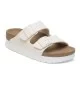 Birkenstock Sandali Arizona Pap Flex Platform Birko Flor Eggshell Bianco | Birkenstock |