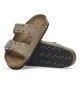 Birkenstock Sandali Arizona Rivet Taupe Suede Marrone | Birkenstock | 