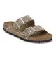 Birkenstock Sandali Arizona Rivet Taupe Suede Marrone | Birkenstock | 