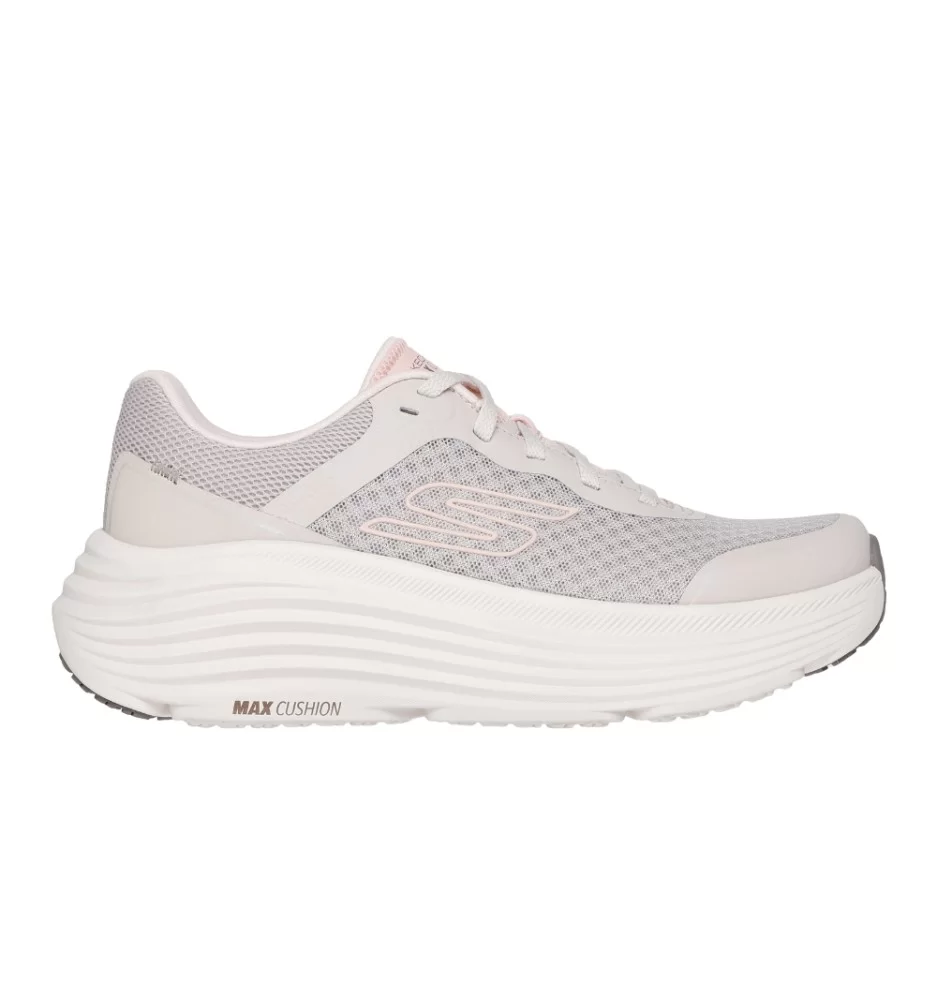 Skechers Scarpe Max Cushioning Endeavour Naturale Bianco Rosa 129470 NAT