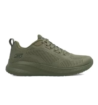 Skechers Scarpe Bobs Squad Chaos Face Off Verde Oliva 117209 OLV