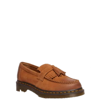 Dr Martens Mocassini Adrian Tumbled Nubuck Tassel Desert Brown Marrone | Dr Martens | 