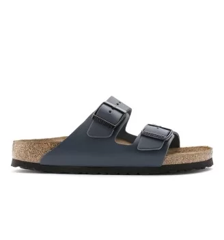 Birkenstock Sandali Arizona Pelle Naturale Blu 0051153