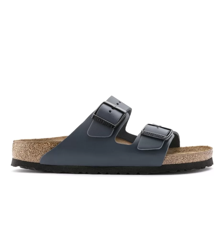 Birkenstock Sandali Arizona Pelle Naturale Blu 0051153