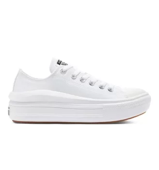 Converse Scarpe Chuck Taylor All Star Move Platform Mono Bianco 570257C