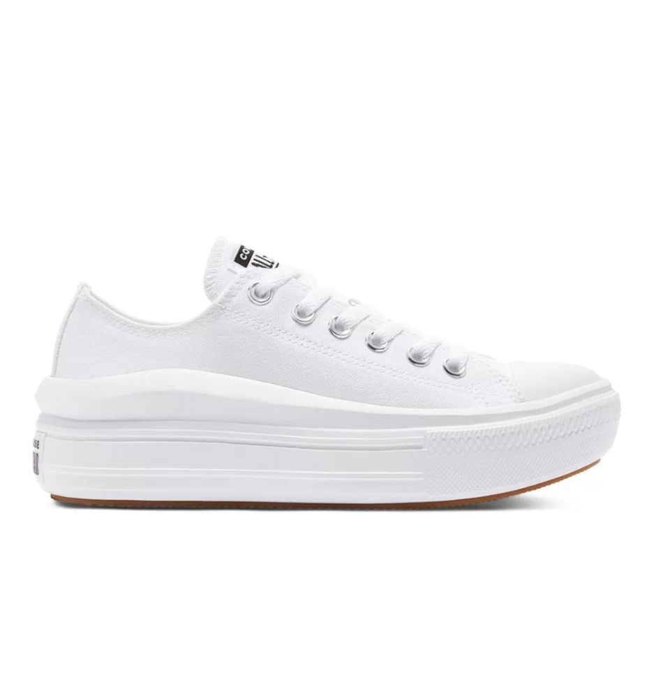 Converse Scarpe Chuck Taylor All Star Move Platform Mono Bianco 570257C