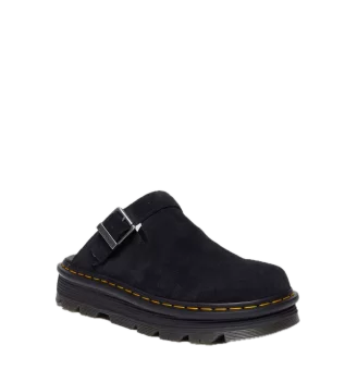 Dr. Martens Ciabatte Mules Platform Zebzag Eh Suede Nero | Dr Martens | 
