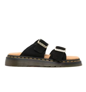 Dr. Martens Sandali Josef Black Eh Suede Nero 41082001