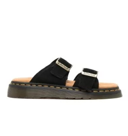 Dr. Martens Sandali Josef Black Eh Suede Nero 41082001