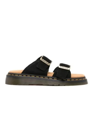 Dr. Martens Sandali Josef Black Eh Suede Nero 41082001