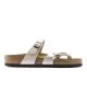 Birkenstock Sandali Mayari Graceful Pearl White Birko Flor Bianco 0071661