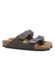 Birkenstock Sandali Arizona Velvet Gray Birkibuc Grigio | Birkenstock | 