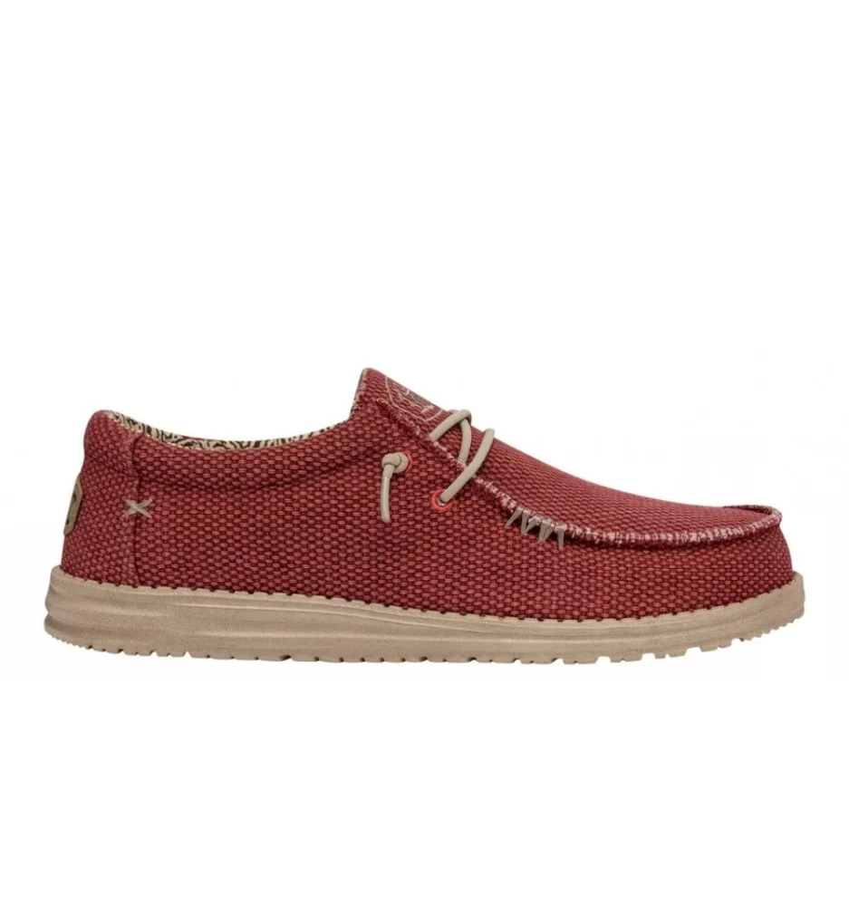 Hey Dude Scarpe Wally Braided Rosso HD.40003 6VP