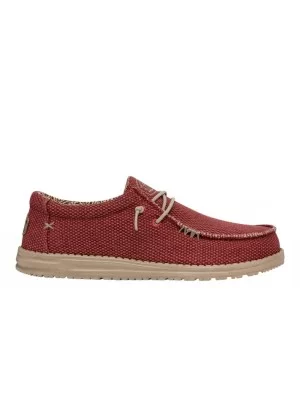 Hey Dude Scarpe Wally Braided Rosso HD.40003 6VP