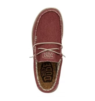 Hey Dude Scarpe Wally Braided Rosso | Hey Dude | 