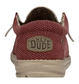 Hey Dude Scarpe Wally Braided Rosso | Hey Dude | 
