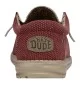 Hey Dude Scarpe Wally Braided Rosso | Hey Dude | 